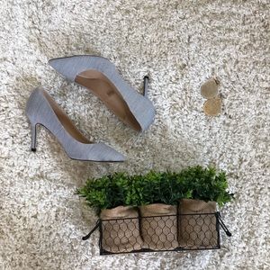 Blue and white stripe Heals